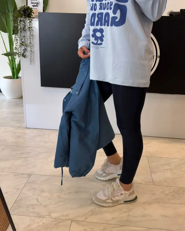 Baskılı Sweatshirt Bebe Mavi