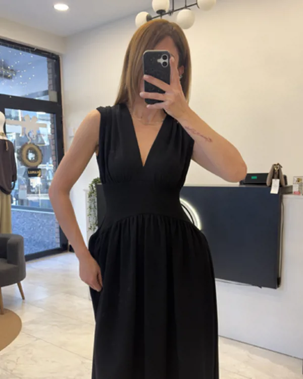Premium siyah elbise